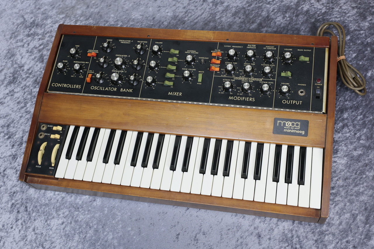 Moog MINIMOOG MODEL D 【中古】【整備済み】（ビンテージ）【楽器検索