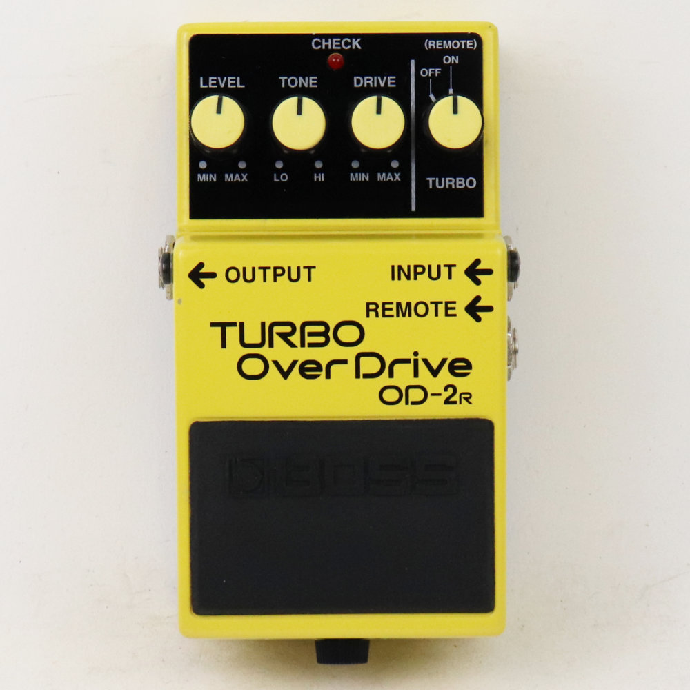 ★BOSS TURBO Over Drive OD-2R★中古エフェクターです❣️ BOSS 【中古】 オーバードライブ エフェクター BOSS OD-2R TURBO