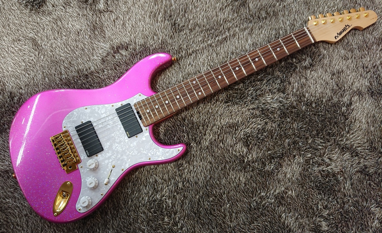 EDWARDS E-SN7-210 TO / Twinkle Pink 【7弦ギター】（新品/送料無料