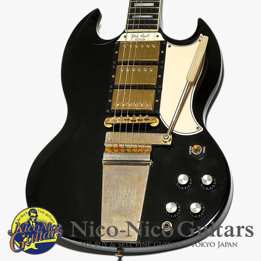 Gibson Custom Shop 2006 Historic Collection SG Custom Maestro (Ebony  Black)（中古）【楽器検索デジマート】