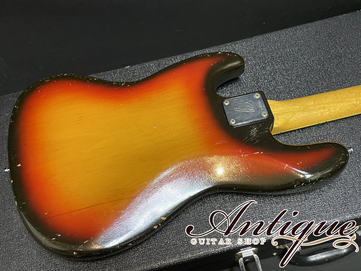 Fender Jazz Bass 1974 Sunburst /Birdseye Figured Neck /Bound 