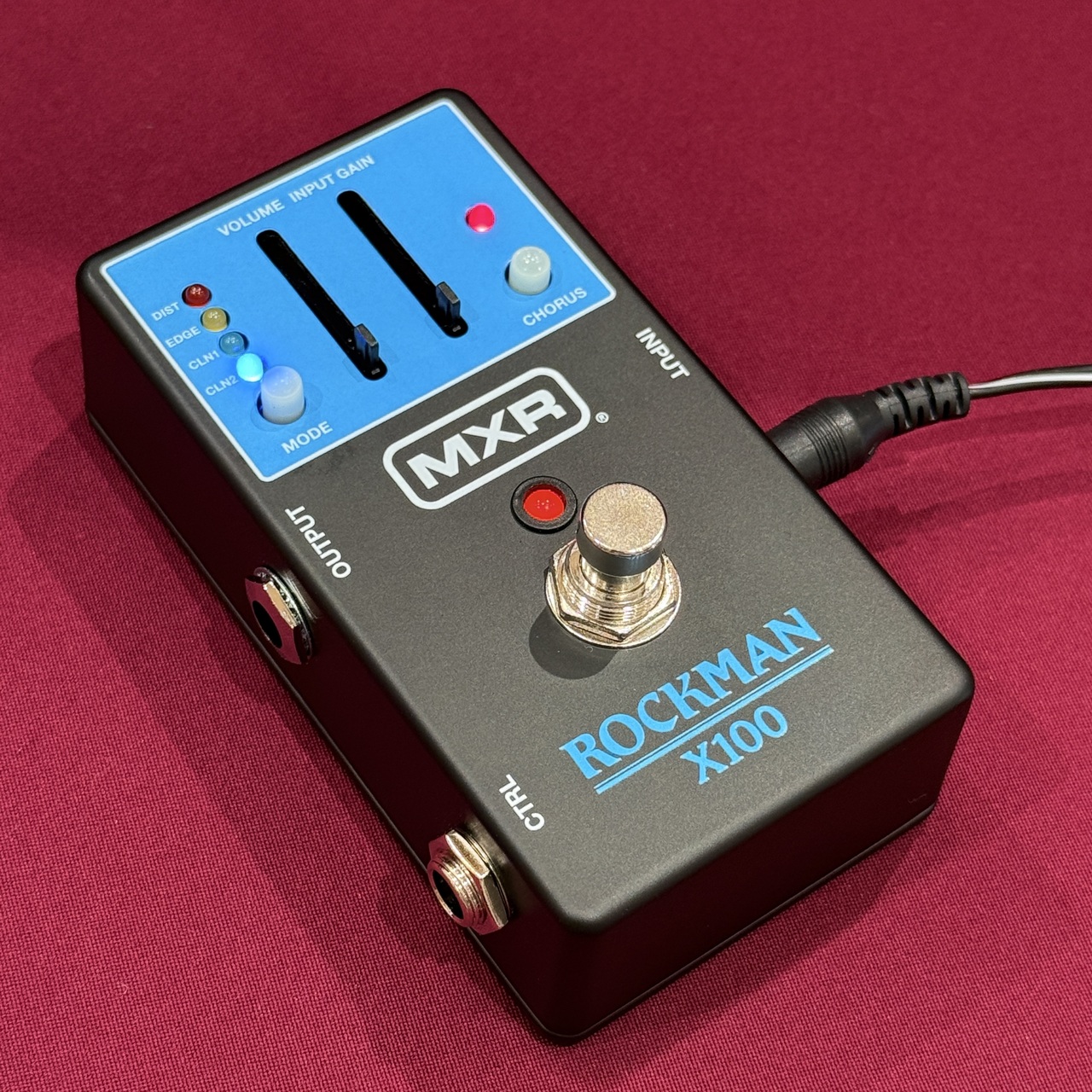 MXR ROCKMAN X100 ANALOG TONE PROCESSOR MX100M【完全アナログ