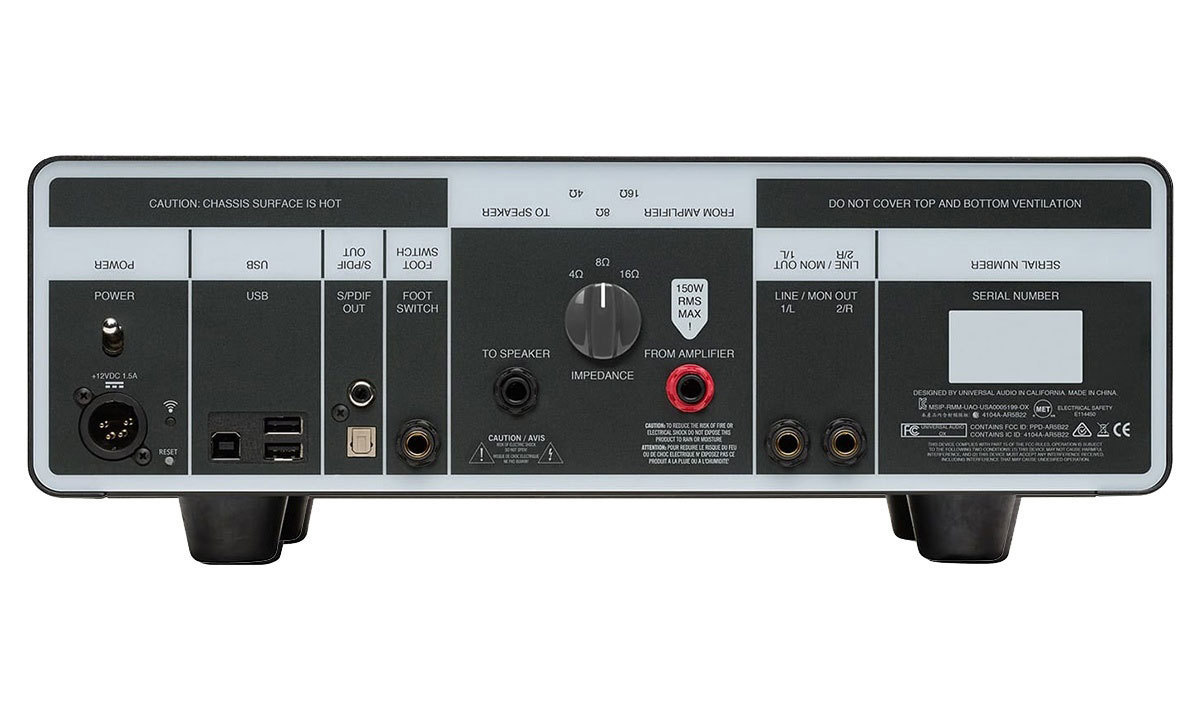 配信機器・PA機器・レコーディング機器 UNIVERSAL AUDIO OX Amp Top Box Universal Audio OX Amp Top Box ユニバーサルオーディオ【国内正規品