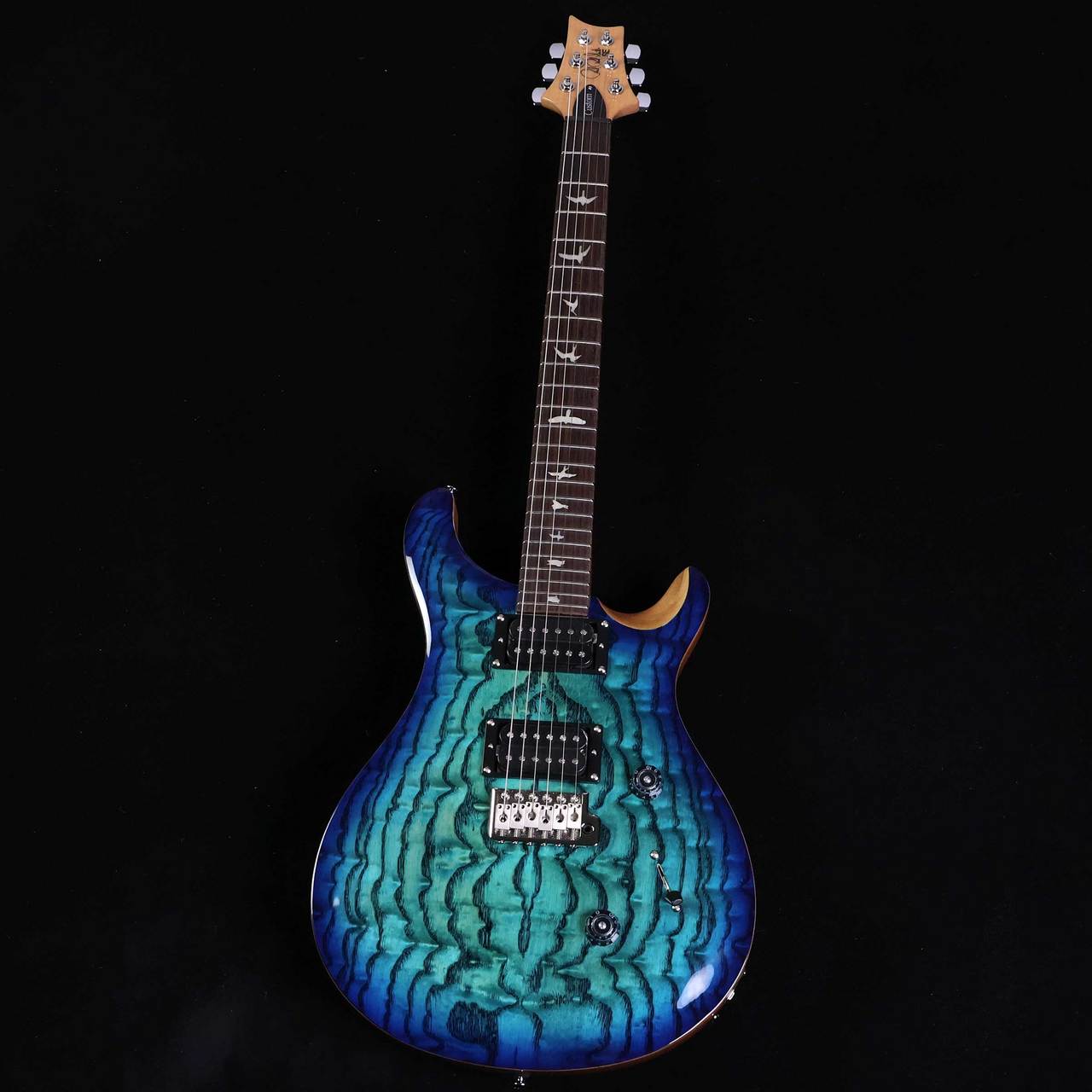 Paul Reed Smith(PRS) SE Custom24 Burled Ash Lake Blue SEカスタム24