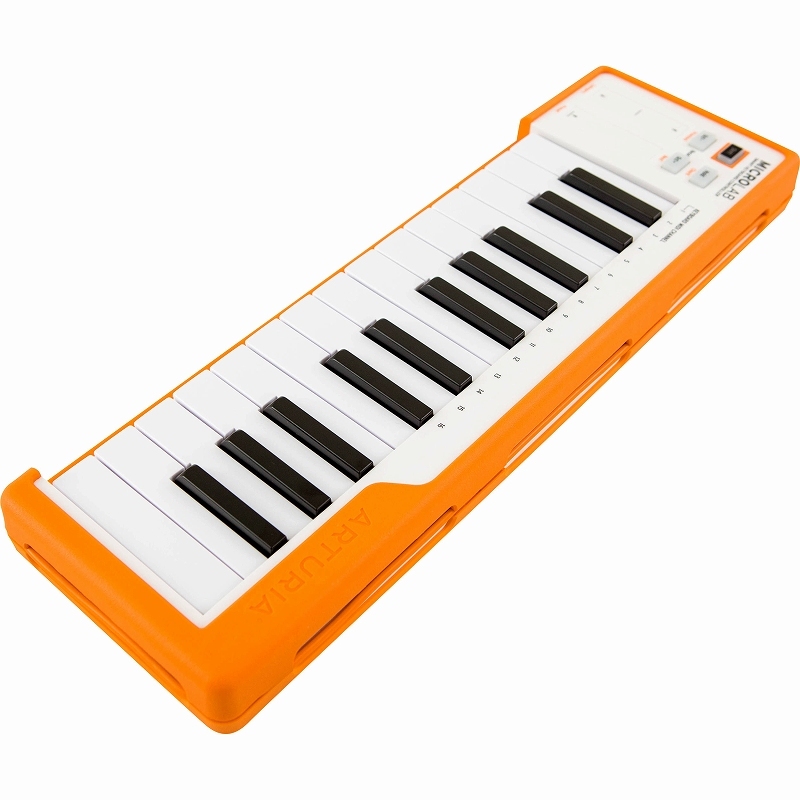 Arturia MICROLAB OR (オレンジ) MIDIキーボード【WEBSHOP】（新品