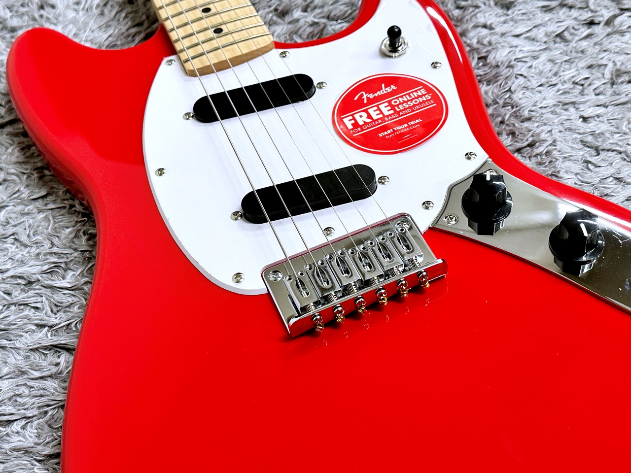 Squier by Fender Sonic Mustang Torino Red / Maple 【2023年NEW ...