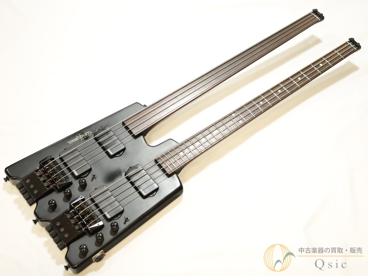 希少！Washburn Bantam Double Neck/ダブルネック Washburn Bantam Double Neck Bass 【返品OK】[TM714]【神戸店在庫