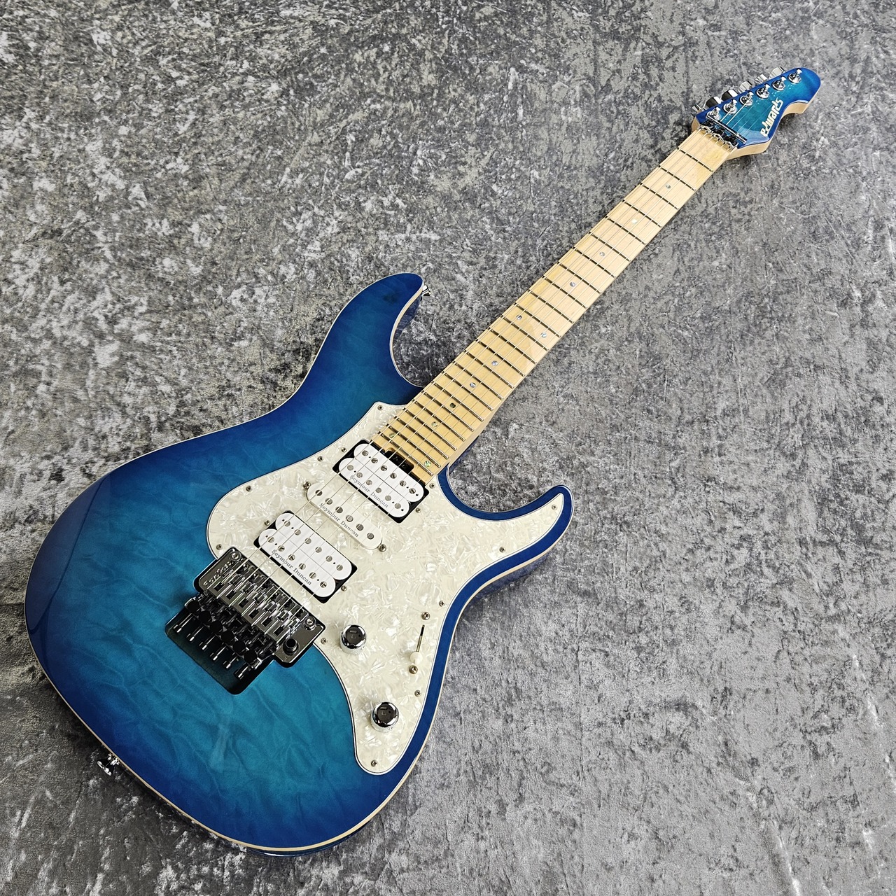 ESP EDWARDS E-SN-150FR エレキギター Amazon | EDWARDS E-SN-150FR Aqua Marine エレキギター