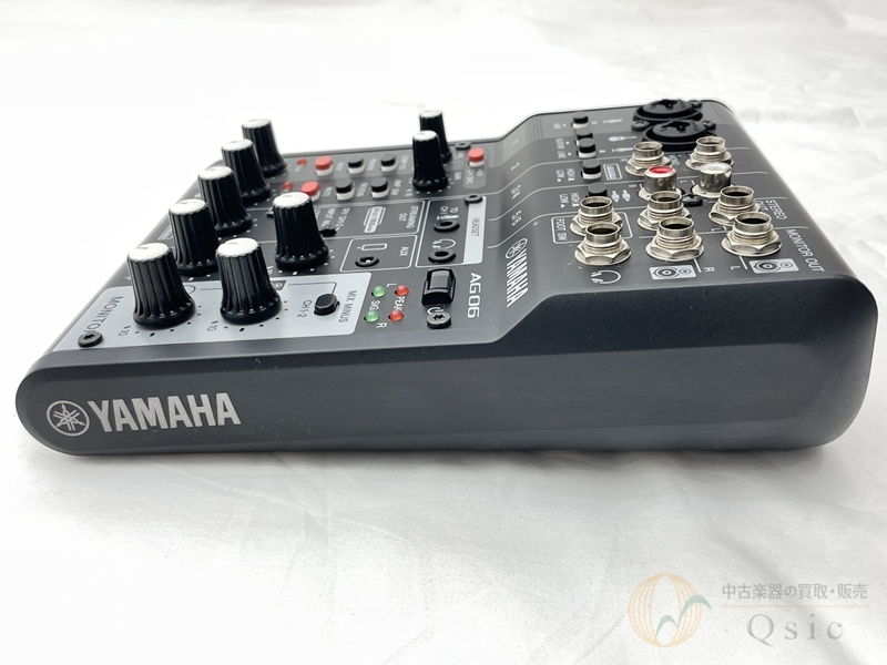 【美品】Yamaha AG06MK2 AG06MK2 6-Channel Loopback Audio USB Mixer - Yamaha USA