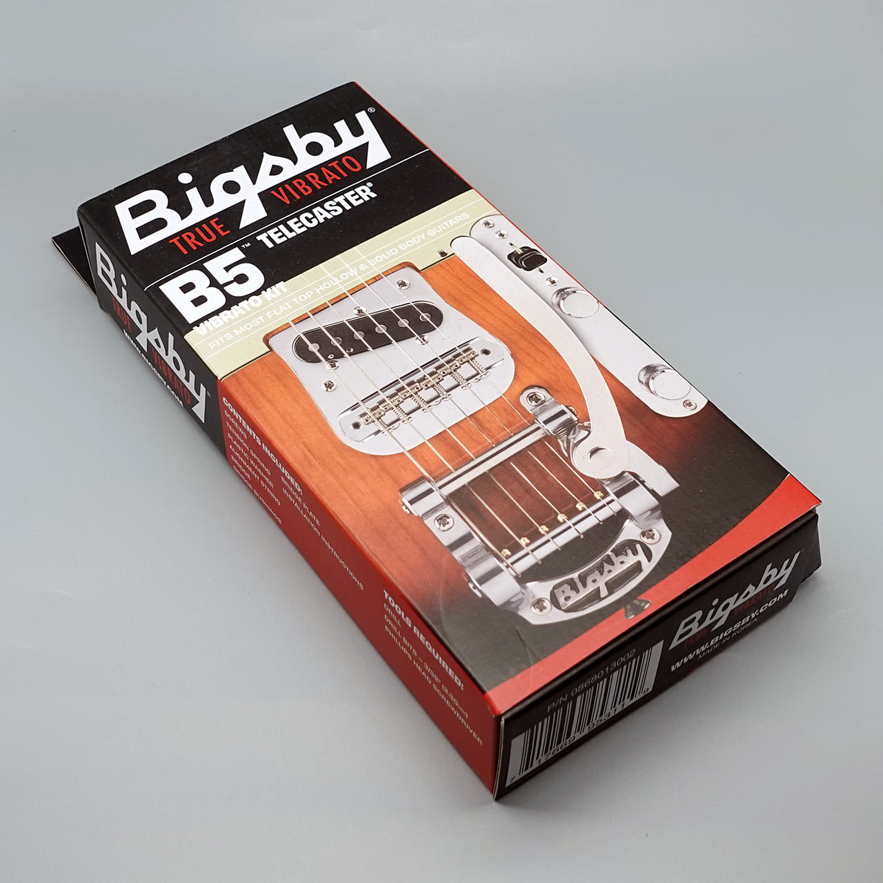 Bigsby B5 Telecaster Modification Vibrato Kit / Polished Aluminum