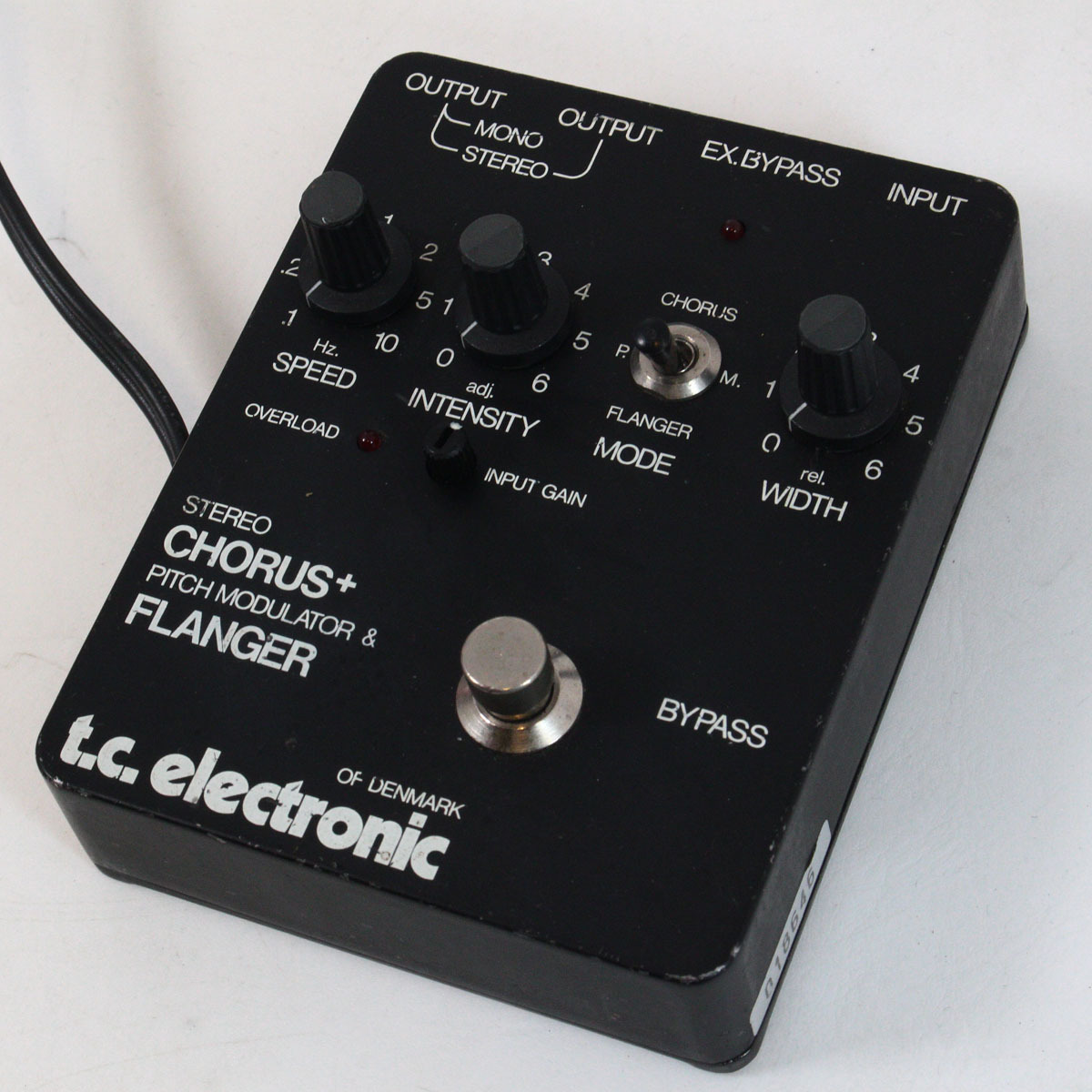 tc electronic Stereo Chorus+ Pitch Modulator＆Flanger 【SN 018646