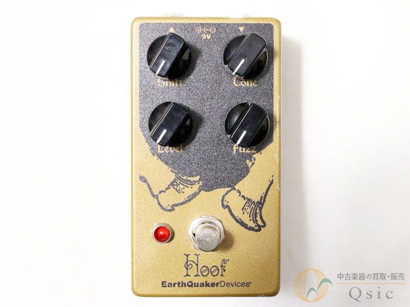 【箱あり】Hoof Fuzz EarthQuaker Devices EarthQuaker Devices Hoof Germanium/Silicon Fuzz（ファズ）LEQD ※旧