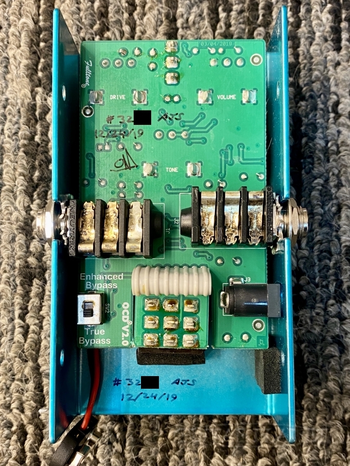 Fulltone OCD Ge with Germanium Clipping 2019年製 【オーバー