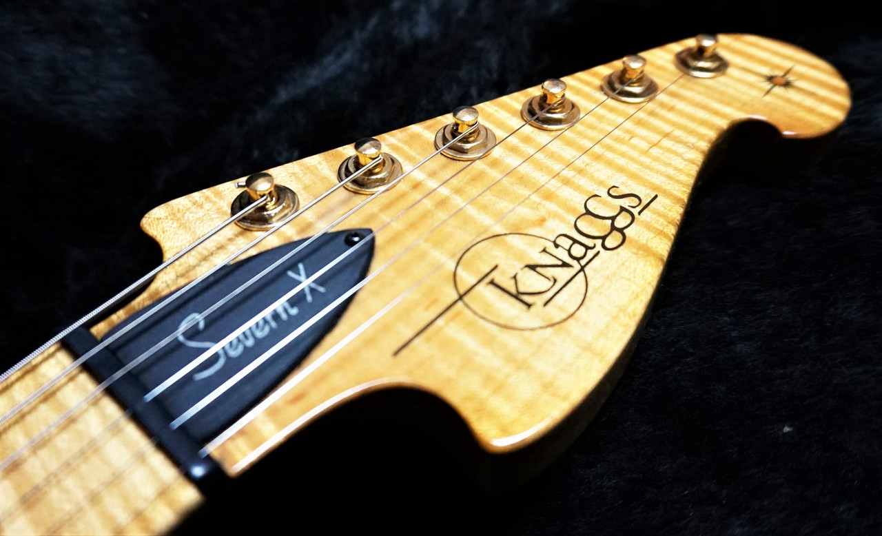 Knaggs Guitars Chesapeake Series Severn X Trem HSS Tear 3 -White 
