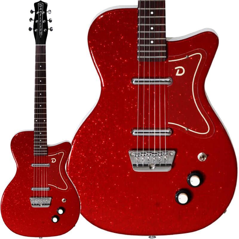 Danelectro 56 Single Cutaway (Metalflake Red)（新品）【楽器