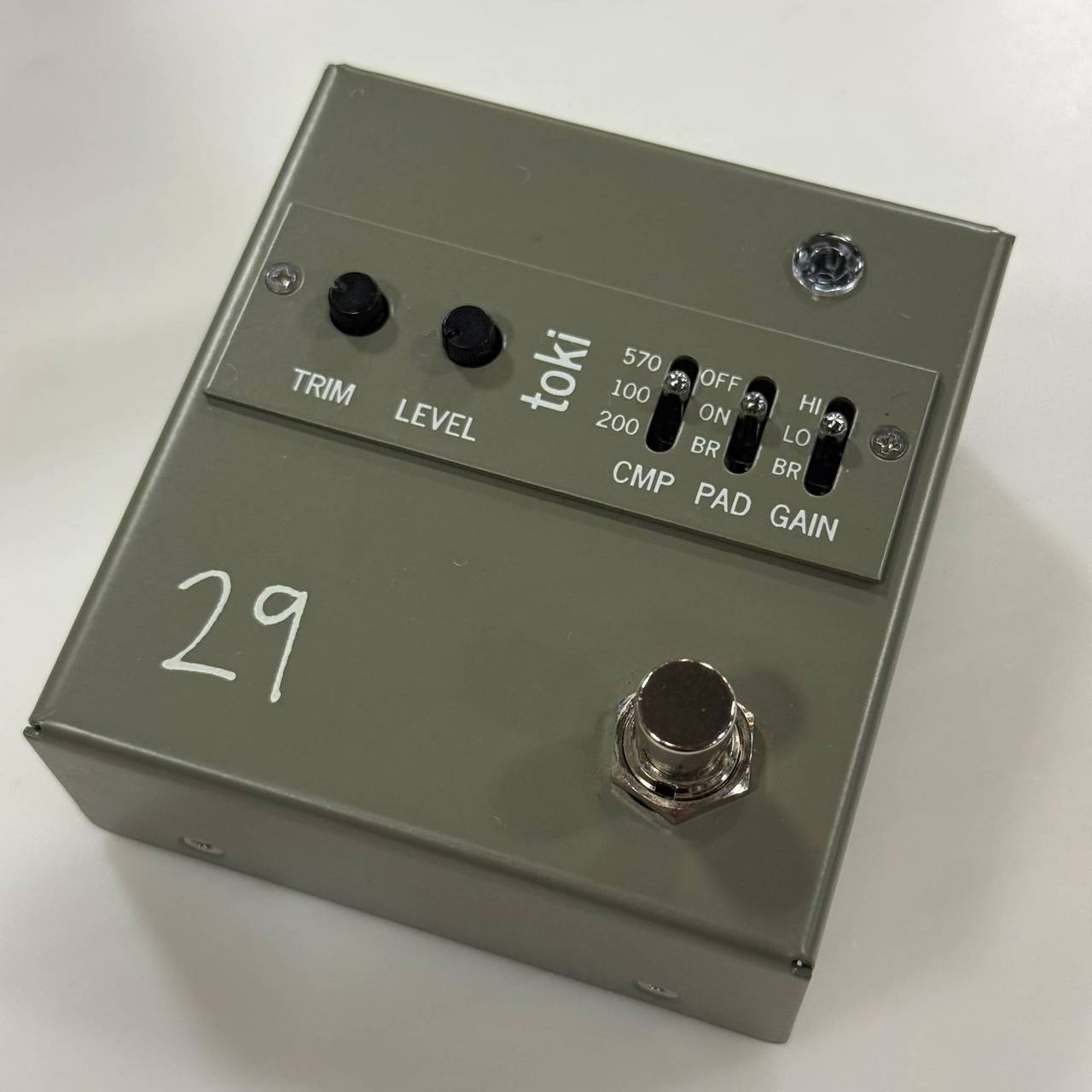 29 Pedals TOKI 29 Fuzzy Driver 通常版 ファズドライバー コンパクト