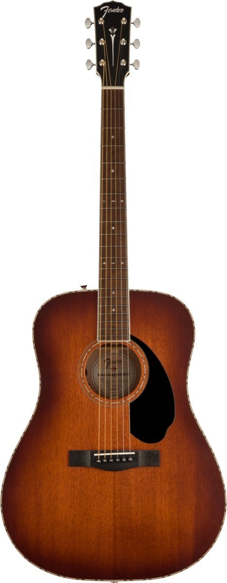 Fender PD-220E DREADNOUGHT All Mahogany Aged Cognac Burst