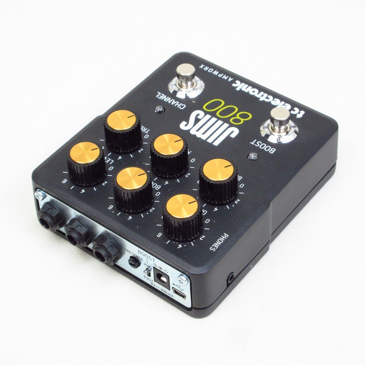 tc electronic JIMS 800 ギターエフェクター プリアンプ TC Electronic | Product | JIMS 800 PREAMP