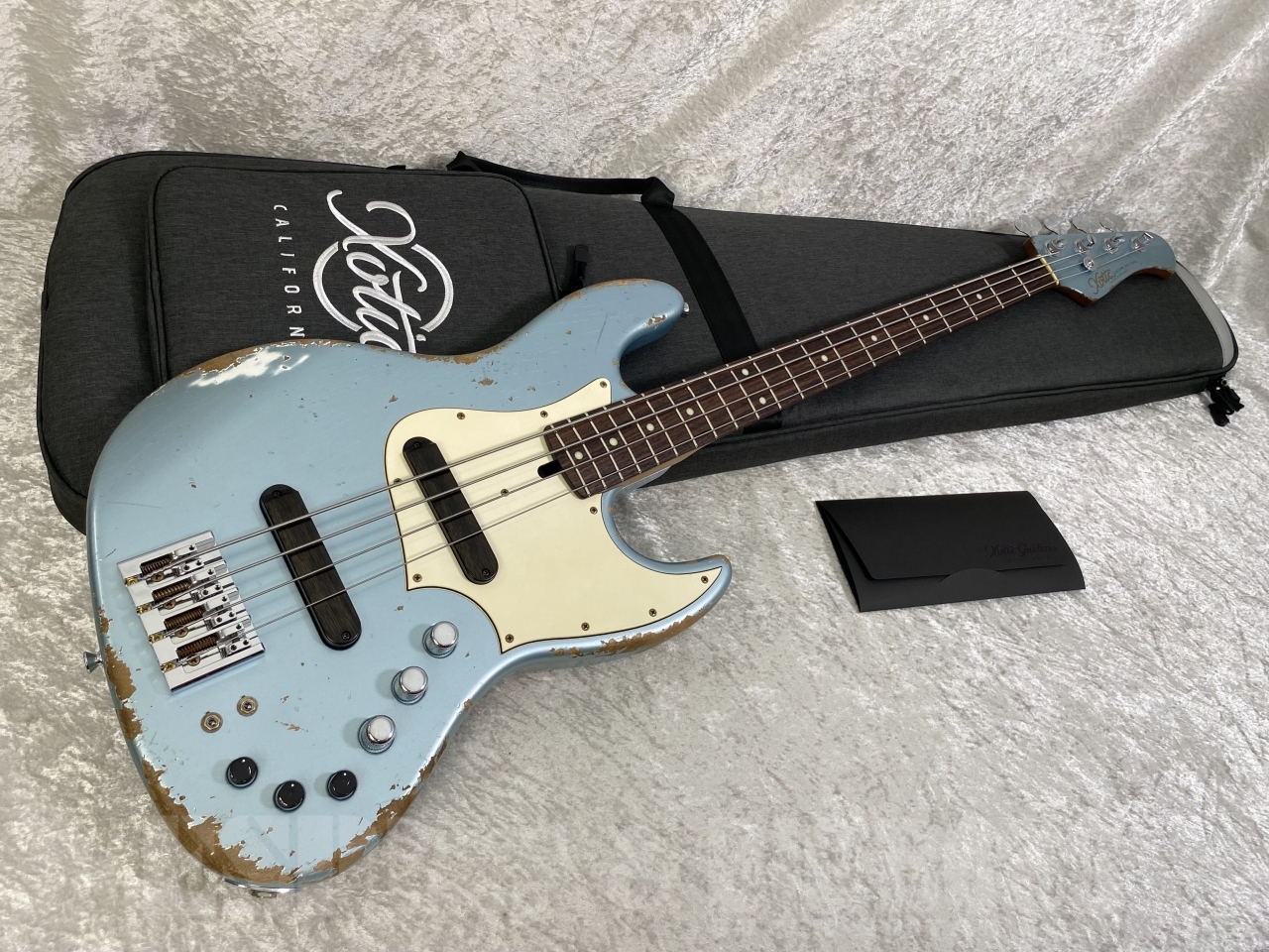 Xotic XJ-1T 4st Alder Ice Blue Metallic Heavy Aged（新品/送料無料