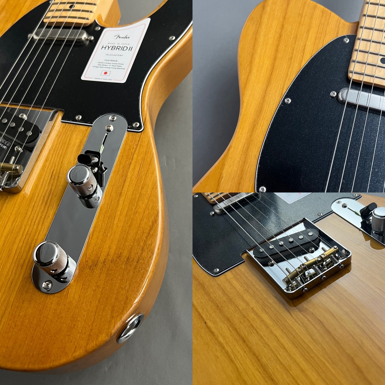 Fender Made in Japan Hybrid II Telecaster Vintage Natural