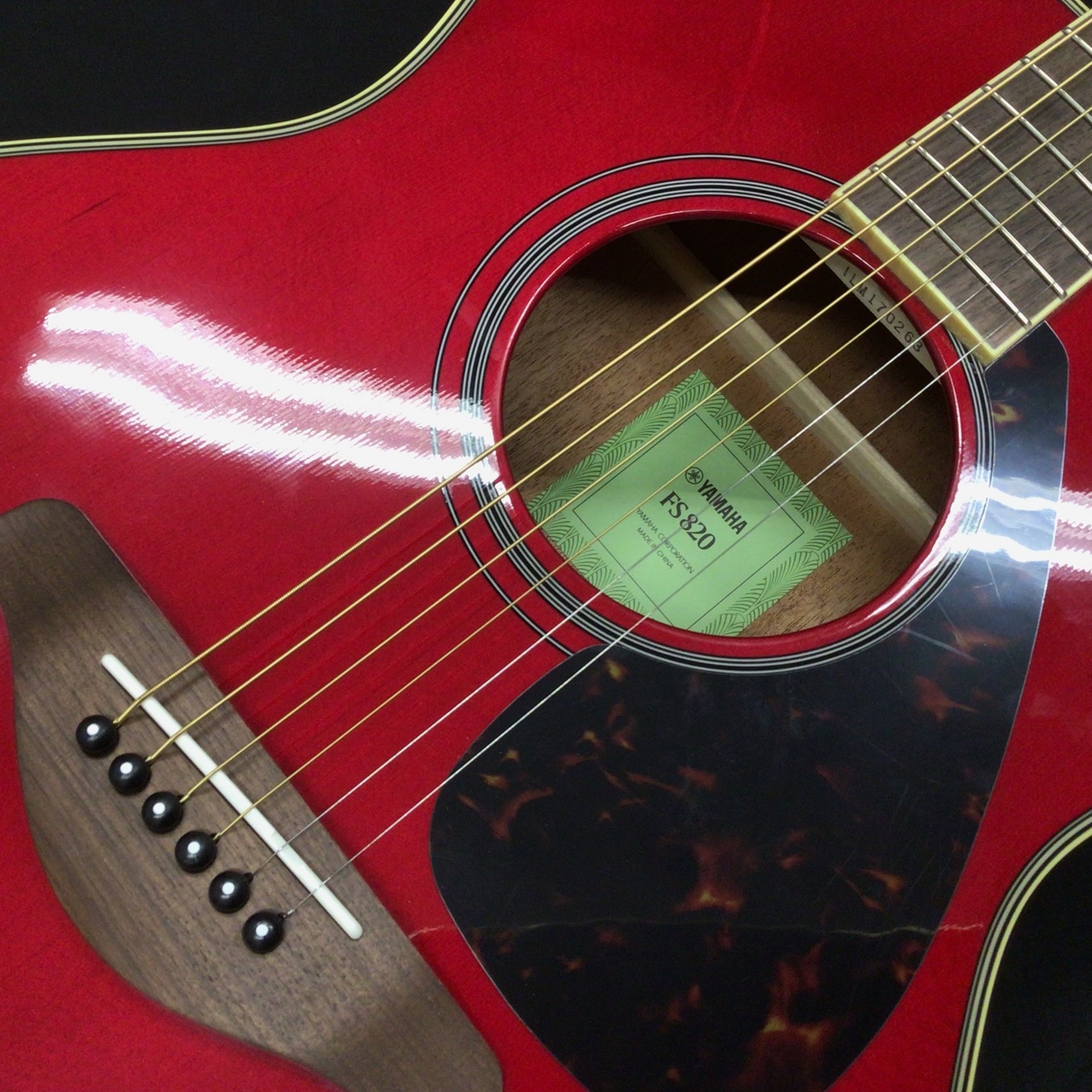 YAMAHA FS820 RR(ルビーレッド)（新品/送料無料）【楽器検索デジマート】