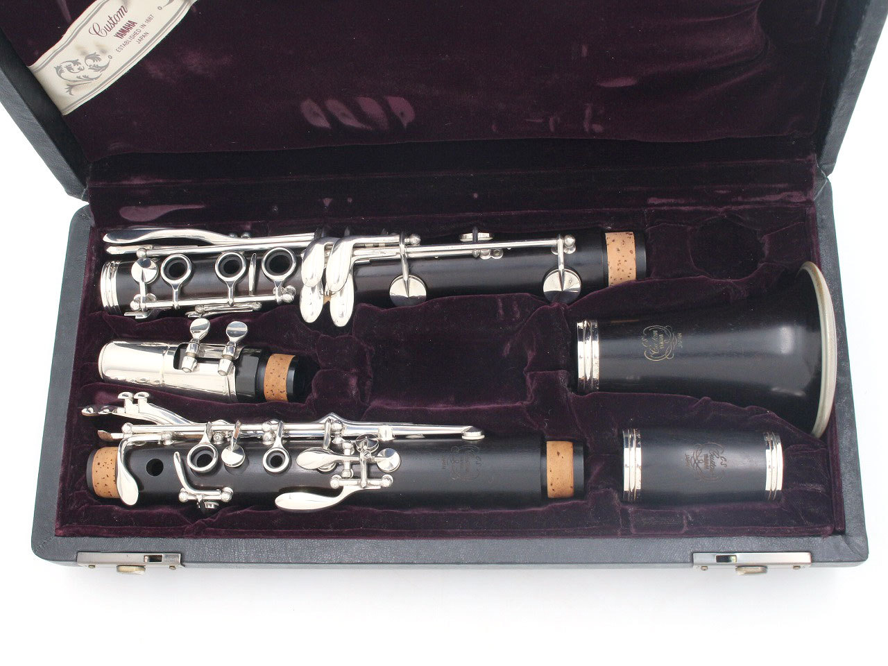YAMAHA ヤマハ カスタムCS YCL-852II クラリネット 管楽器 YAMAHA B♭クラリネット YCL-852II CS 全タンポ交換済み 【横浜店