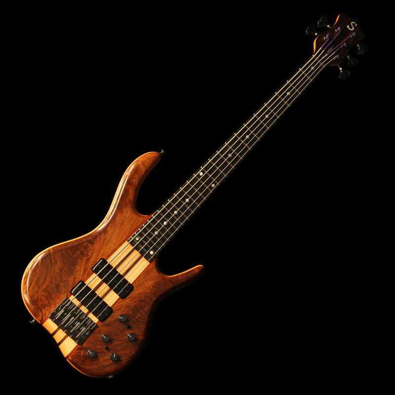 ウッドベース　藤泉出品です。 KenSmith USED 中古 Black Tiger 5 (Crotch Walnut Top/5pc