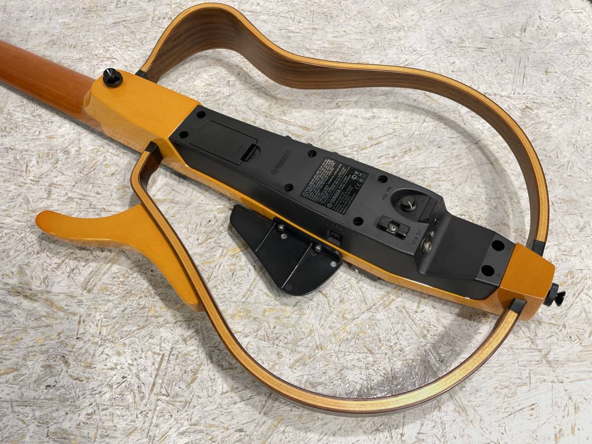 YAMAHA サイレントギター SLG-130NW Yamaha SLG130NW Silent Guitar - Nylon String, Wood Frame