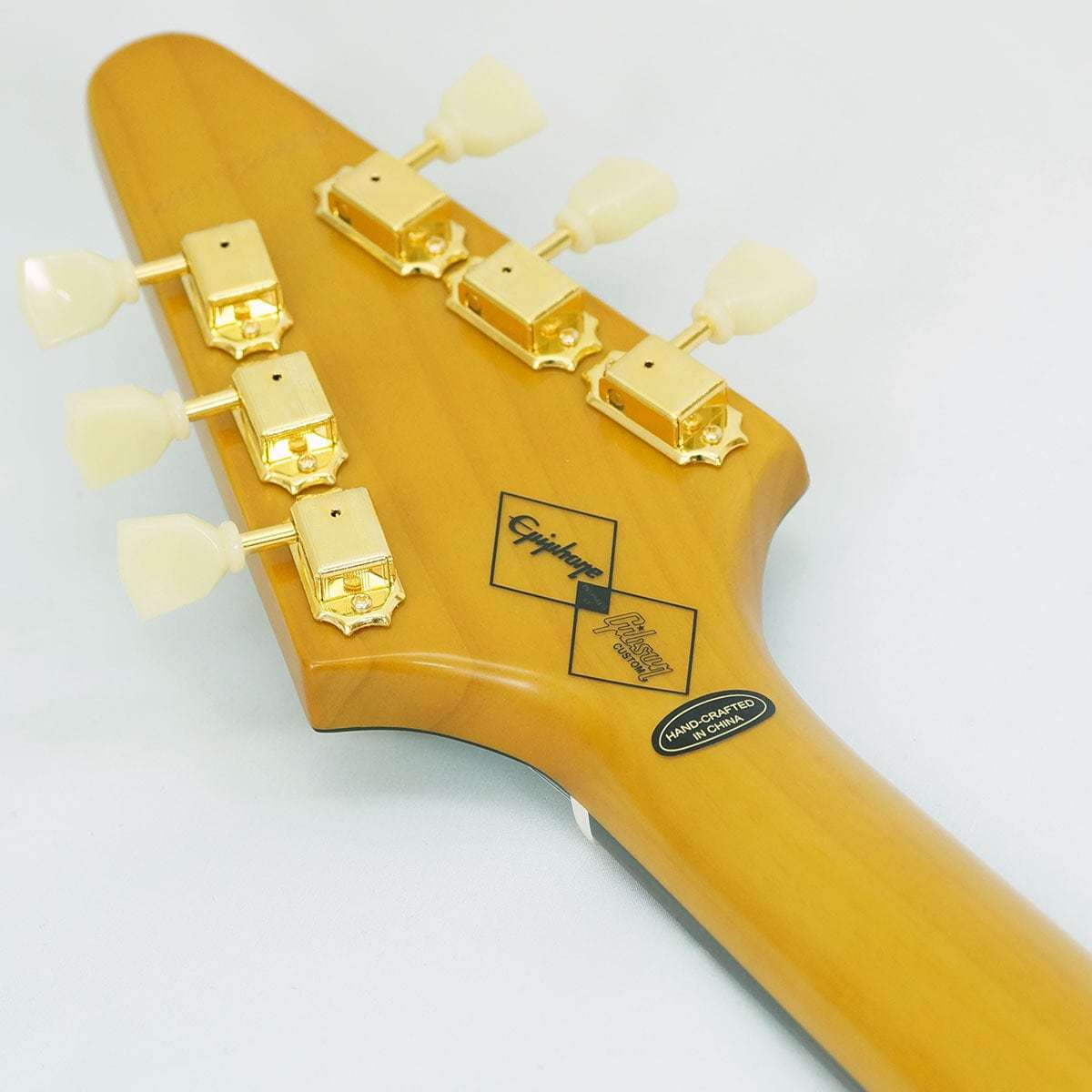 Epiphone Inspired by Gibson Custom Shop 1958 Korina Flying V (Aged