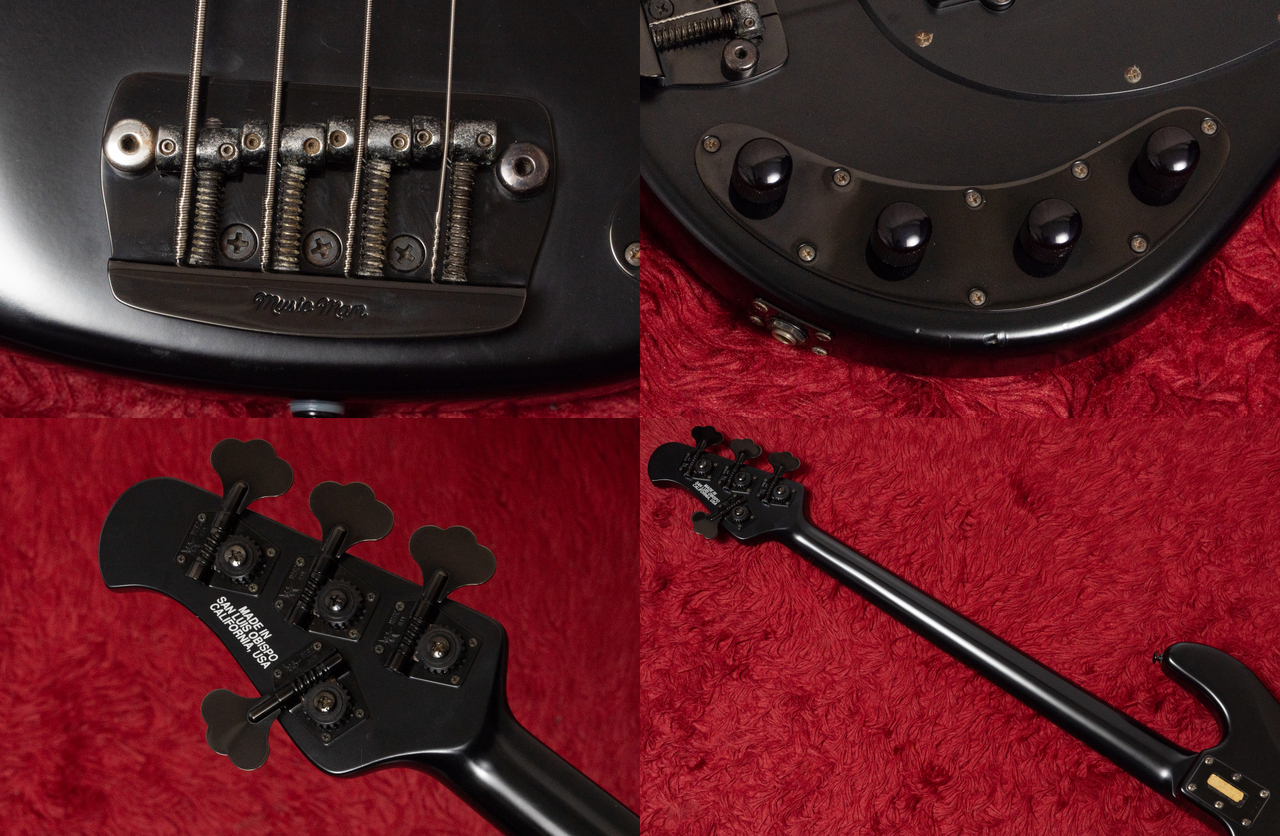MUSIC MAN StingRay4 3EQ H Stealth Black 2009 4.280kg #E71219【GIB