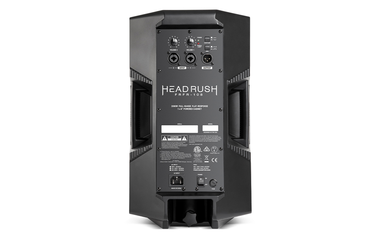 【送料込】HEADRUSH FRFR-108 2000W FRFRスピーカー Amazon.co.jp: HeadRush 2000W フルレンジ フラットレスポンス 8インチ