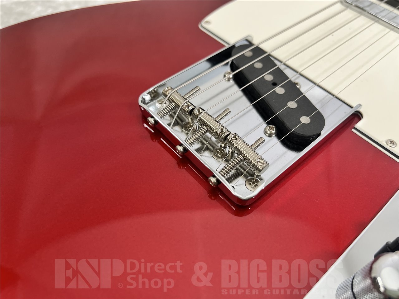 EDWARDS E-TE-CTM (Candy Apple Red)（新品/送料無料）【楽器