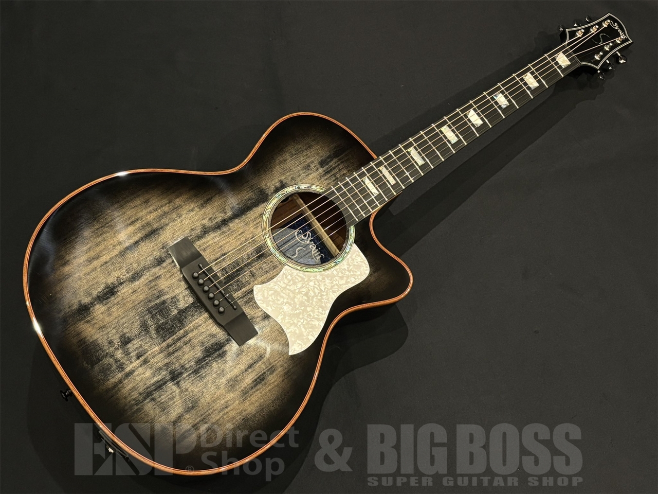 S.Yairi YATK-1400EC / Trans Black（新品/送料無料）【楽器検索