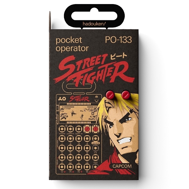 新品(開封のみ)！Teenage Engineering スト2 PO-133 Teenage Engineering の pocket operator に Street Fighter