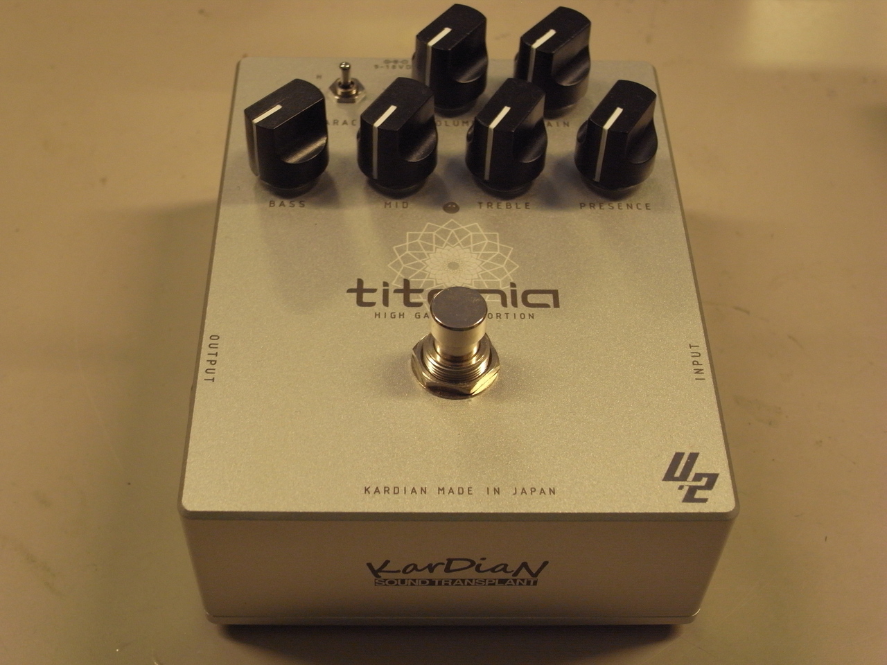 Kardian titania v2 箱、保証書つき ディストーション KarDiaNからディストーションペダル「titania V2」が発売！