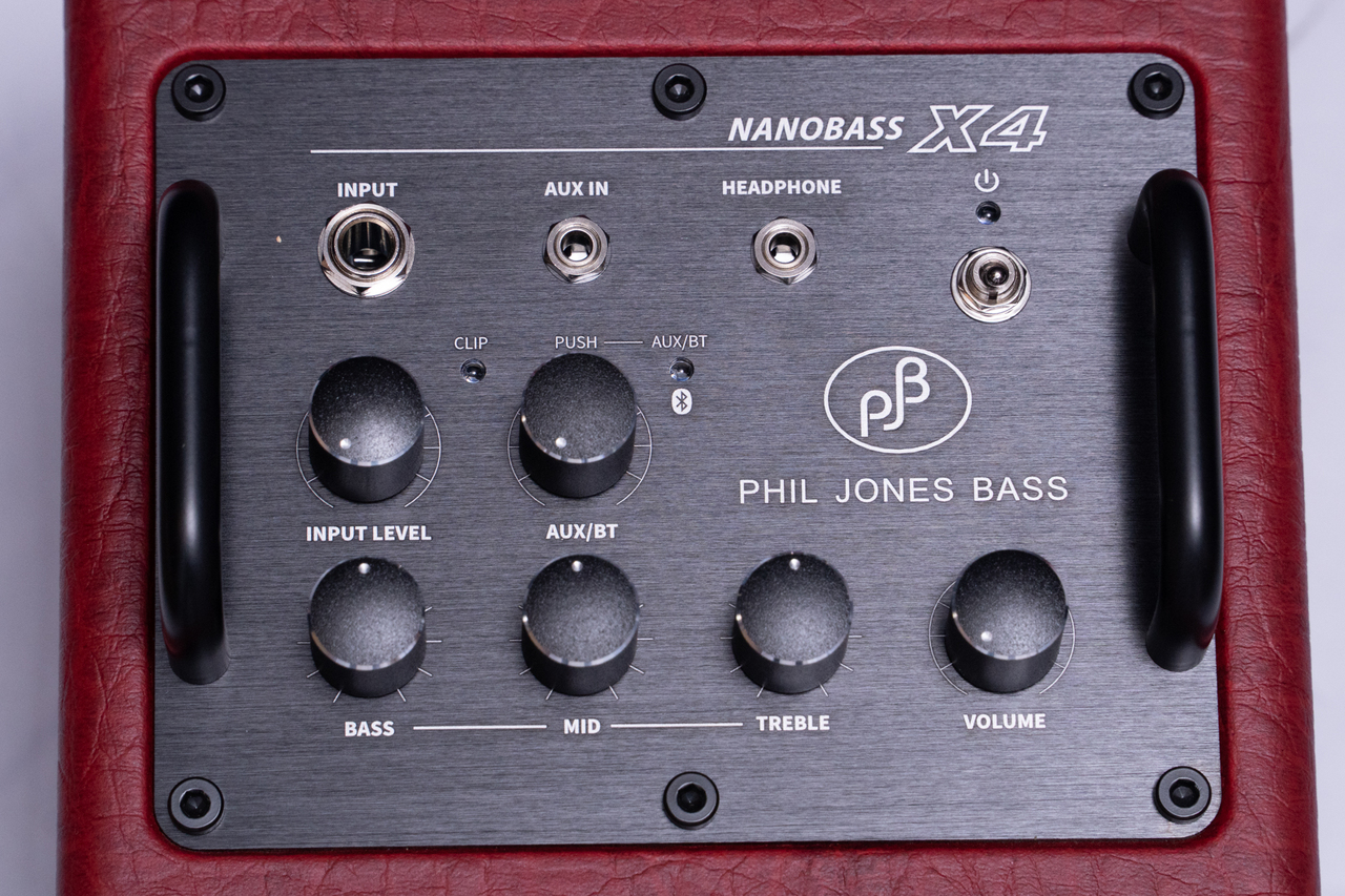 Phil Jones Bass NANOBASS X4 Red【GIB横浜】（新品/送料無料