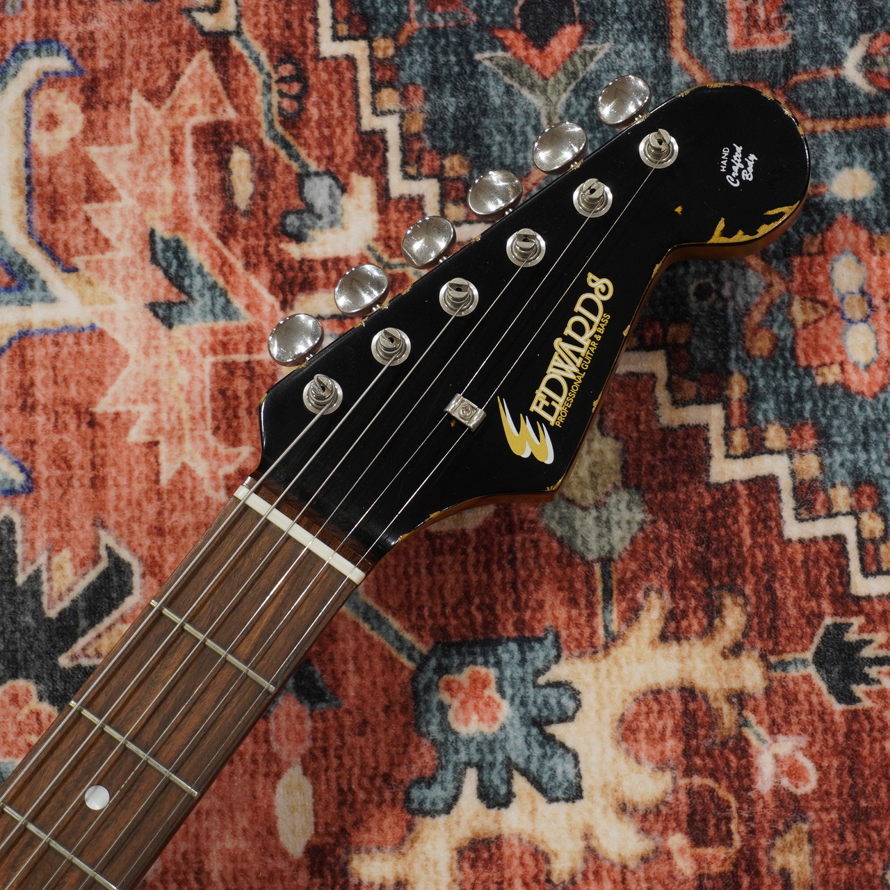 EDWARDS E-SE-DⅡDistressed Black SUGIZO Signature Model
