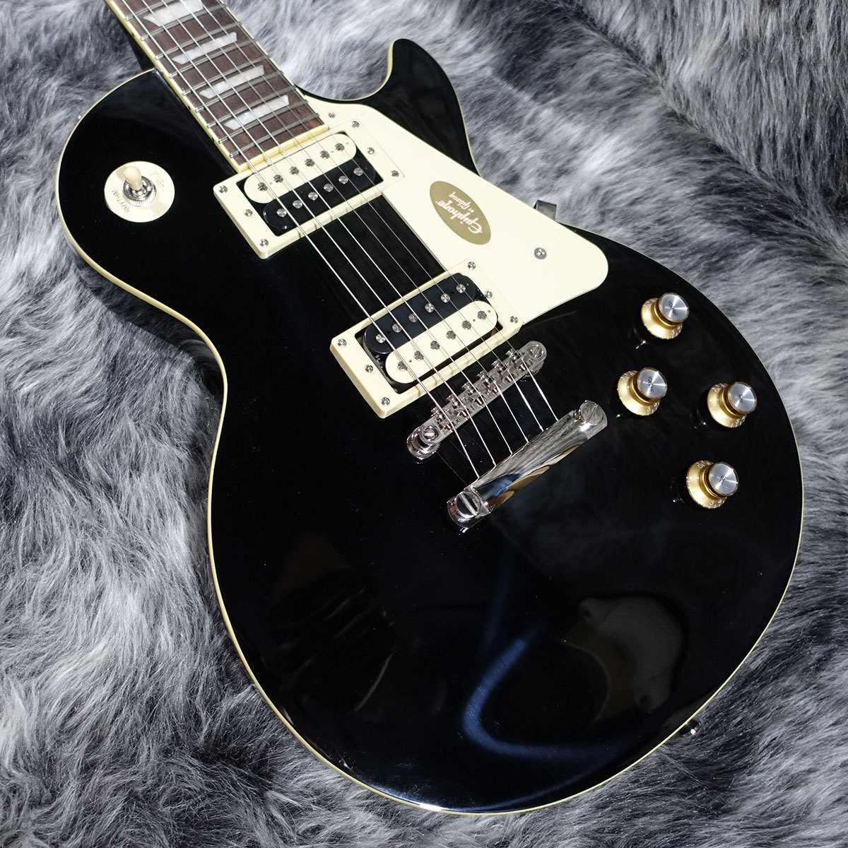 Epiphone Les Paul Classic Ebony（新品/送料無料）【楽器検索デジマート】