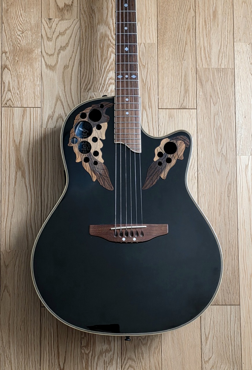 ovation CS257黒 おまけ付き OVATION 【ブラックフライデーセール】【数量限定特価】Celebrity