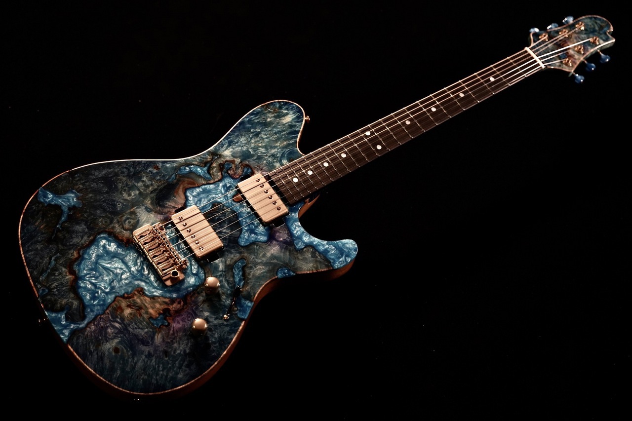 Sugi DS496E/Blue Lagoon【Gotohブルーレジン・ペグボタン初搭載 