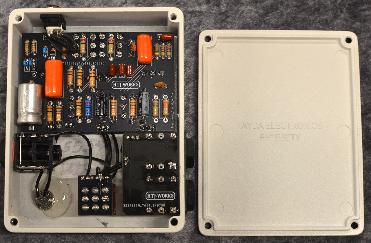 HTJ-WORKS Traditional Crystal Silver Top Silver Hat Knob Type