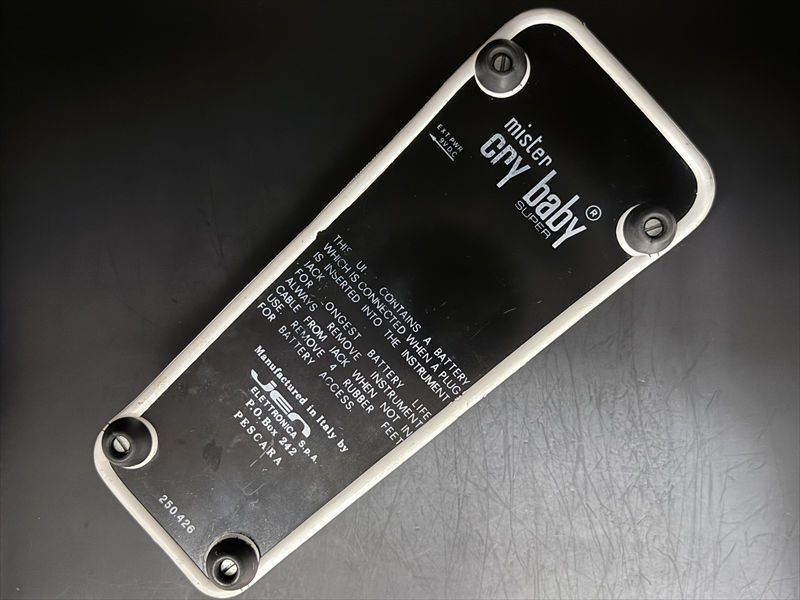 Jen Mister Cry Baby Super 250.246 ヴィンテージ Jen Mister Cry Baby Super 250.246 ヴィンテージ - メルカリ