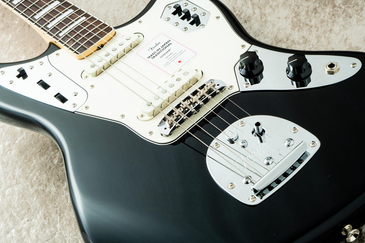 Fender Made in Japan Traditional II Late 60s Jaguar -Black-【3.70