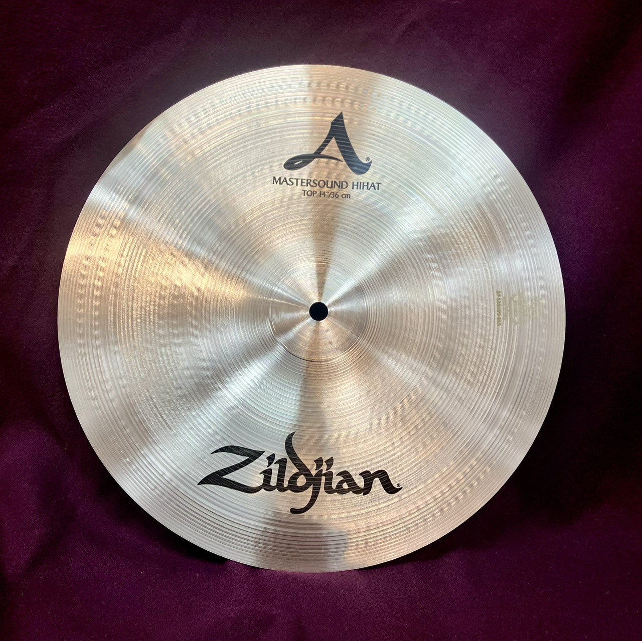 Zildjian 14” A ZILDJIAN Master Sound HiHat Top Medium ハイハット