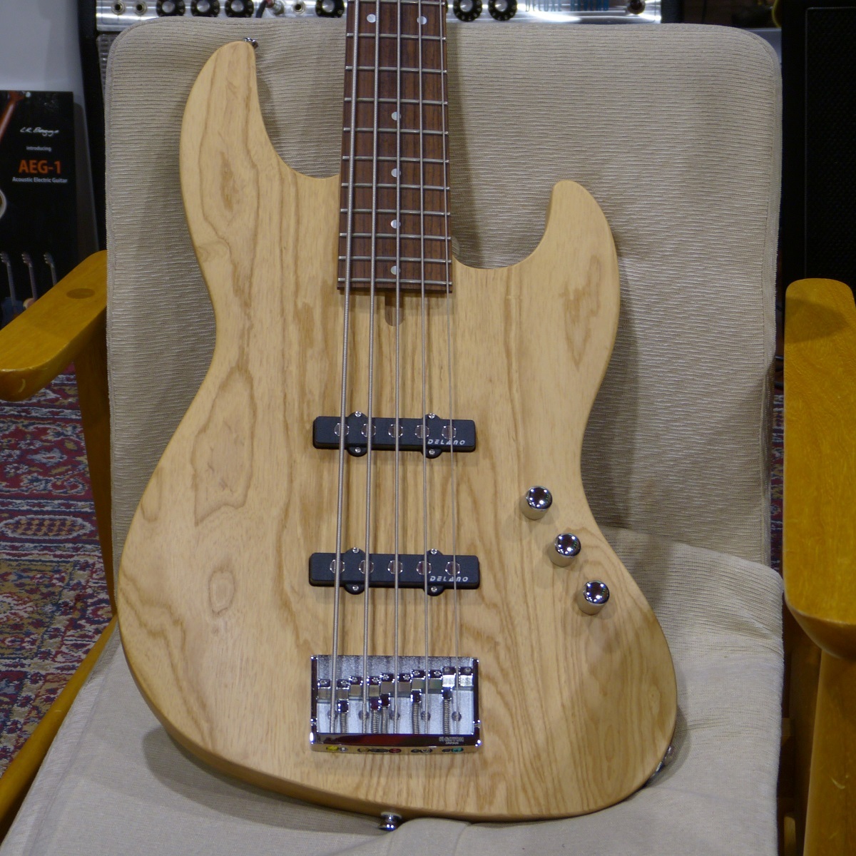 SAITO GUITARS S-521b / Rosewood Fingerboard / Naked 【5弦パッシブ