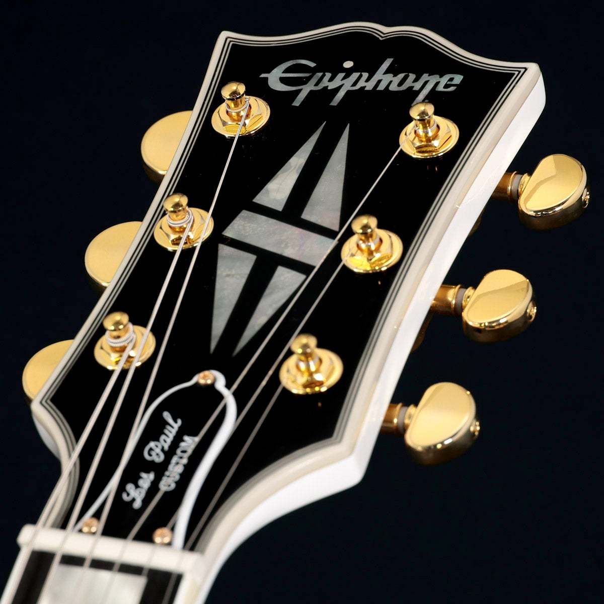 Epiphone Inspired by Gibson Custom Les Paul Custom Alpine White