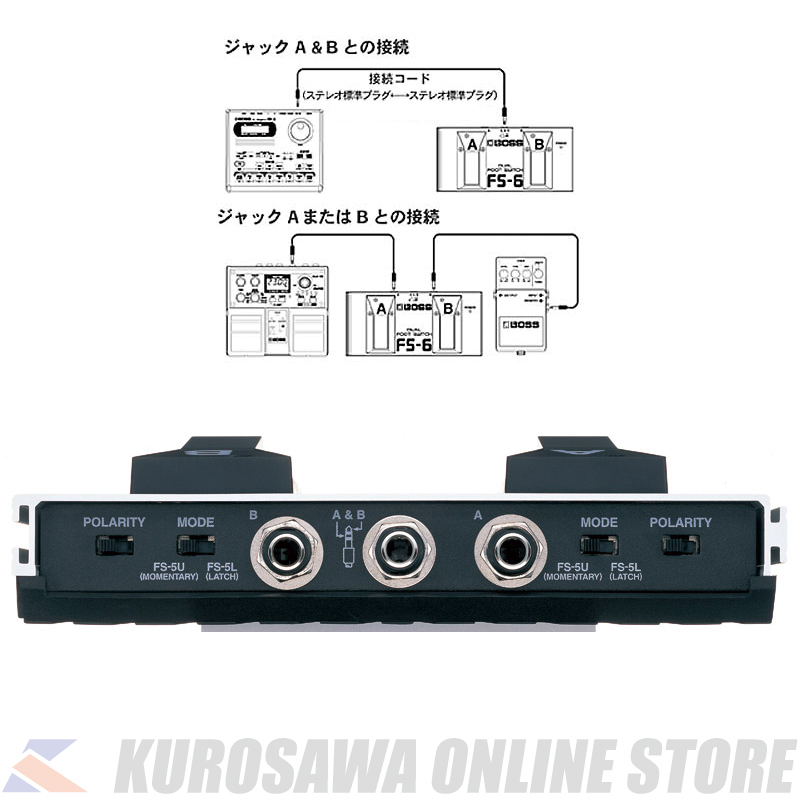 Roland FS-6 Dual Footswitch （新品）【楽器検索デジマート】