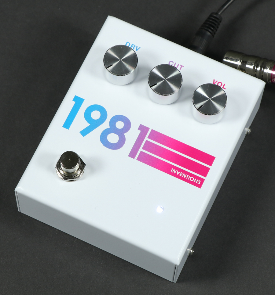 1981 Inventions DRV White Hyperfade プリアンプ