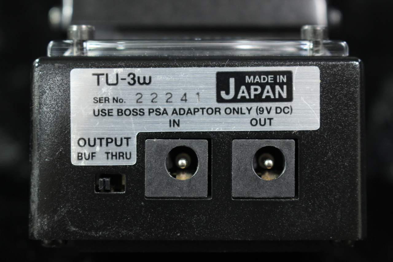BOSS TU-3W WAZA CRAFT チューナー バッファ 楽器・機材