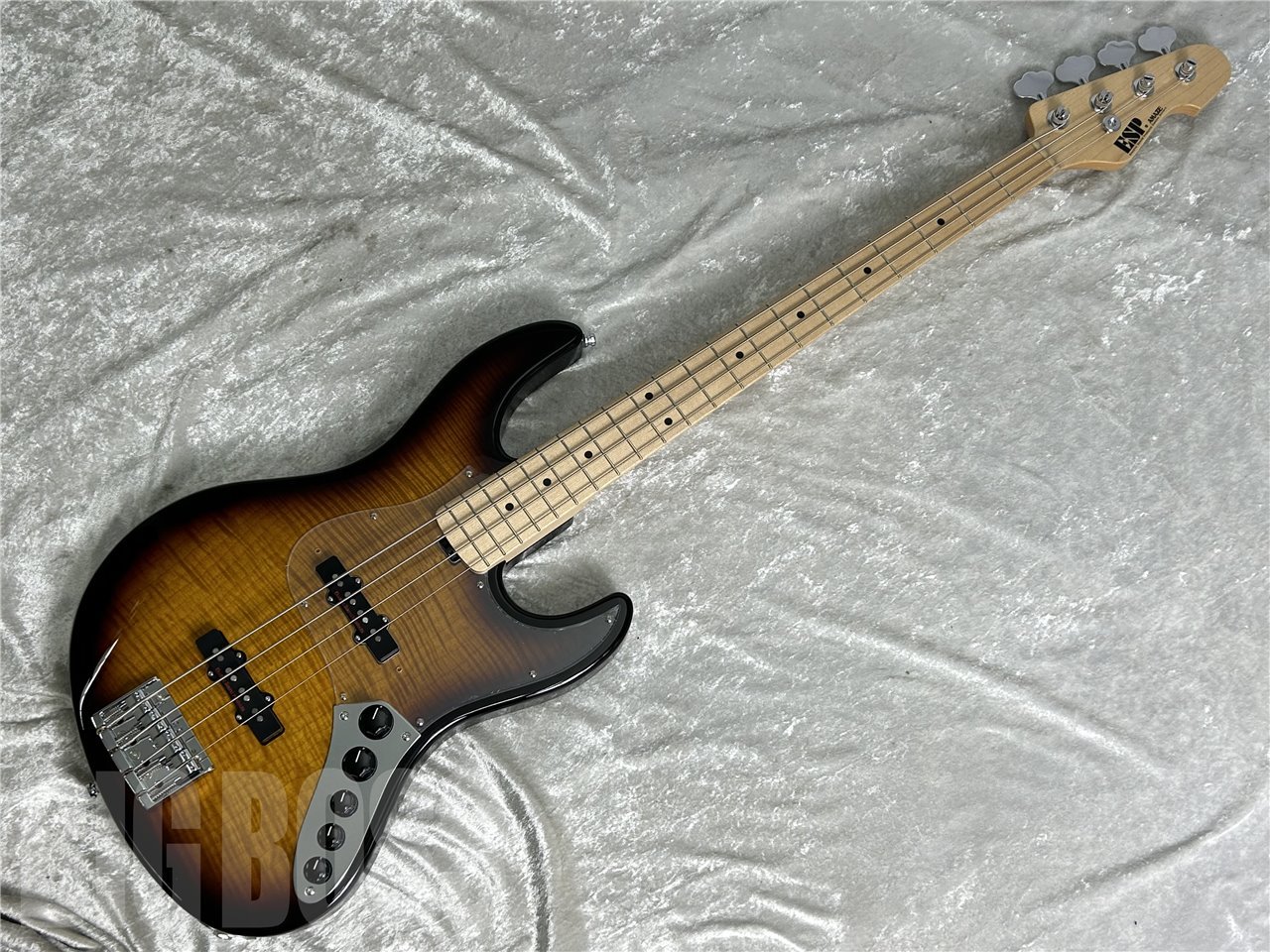 ESP AMAZE-CTM FM/M (Tea Sunburst w/Brown Pearl Black)（新品/送料